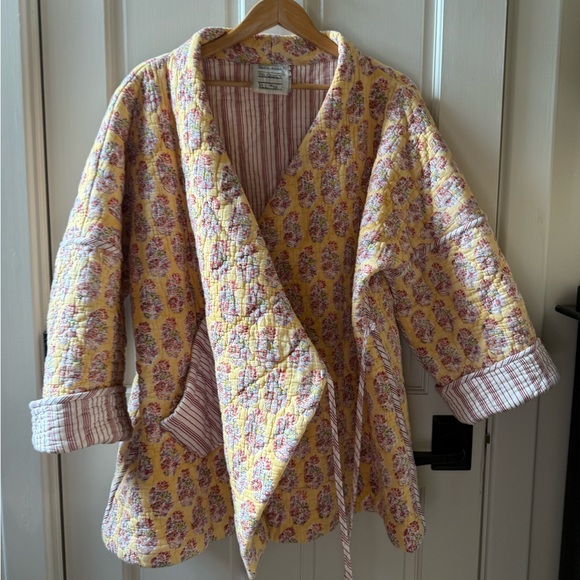 Jackets & Blazers - Custom Quilt Jacket Kimono S M L